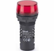 Лампа коммутационная ADDS ЛК-22 d22мм 220В AC/DC красн. LED DEKraft 25119DEK