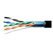 Кабель витая пара F/UTP кат.5E 4х2х0.51 solid Cu PE Out Premium (м) SUPRLAN 01-1010-4