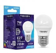 Лампа светодиодная 7Вт G45 6500К Е27 176-264В TOKOV ELECTRIC TKE-G45-E27-7-6.5K