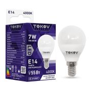 Лампа светодиодная 7Вт G45 4000К Е14 176-264В TOKOV ELECTRIC TKE-G45-E14-7-4K
