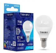 Лампа светодиодная 7Вт G45 6500К Е14 176-264В TOKOV ELECTRIC TKE-G45-E14-7-6.5K