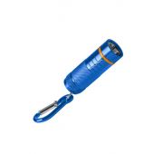 Фонарь брелок 1ВтLED 4xLR44 входят в комплект корпус анодир. алюм. карабин КОСМОС KOC205B