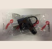 Вилка электрическая с заземл. 16А 220В черн. с кольцом Makel 10038