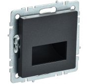 Подсветка светодиодная BRITE встраив. ПЛ20-БрЧ механизм черн. IEK BR-FL20-K02