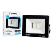 Прожектор светодиодный 20Вт 1300лм 6500К IP65 черн. (TKL) TOKOV ELECTRIC TKL-FL/LED-20-6.5K-IP65