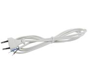 Шнур для бра 1.8м ШВВП 2х0.5 бел. UX-ШВВП-1.8m-W ЭРА Б0044069