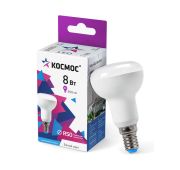 Лампа светодиодная R50 8Вт 6500К E14 220В КОСМОС Lksm_LED8wR50E1465
