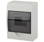 Бокс ЩРН-П-6 мод. навесной пластик IP41 SIMPLE NO-box_simple-plastic_6_surface ЭРА Б0041522