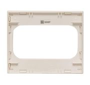 Рамка для розетки 2-м Стокгольм бел. PROxima EKF EYM-G-304-10
