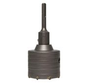 Коронка буровая по бетону с оснасткой TCT-72 М22 SDS-plus Master EKF tct-72-m22