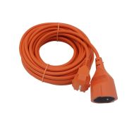 Удлинитель-шнур 1х10м с заземл. 6А IP20 3х0.75 TOKOV ELECTRIC TKE-SS10-075-Z