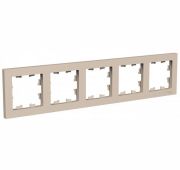 Рамка 5-пост. AtlasDesign универс. песочн. SE ATN001205